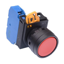 YW1B-M1E10R Red 22mm Momentary Push Button Switch NO IP65 IDEC