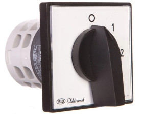 Łącznik krzywkowy 0-1-2-3P 25A IP65 z płytką Łuk E25-62 952561