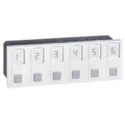 MOSAIC Blok sygnalizacyjny 6-kierunkowy z zasilaczem 230V 076655