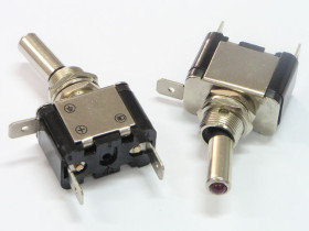 Przełącznik ASW-07D-B 12V 20A z niebieską diodą ON-OFF