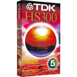 VHS Cassette TDK HS300