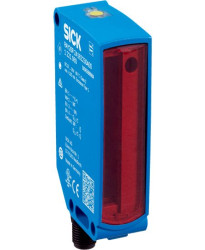 Czujniki fotoelektryczne Odblaskowe Prostokątny SICK NPN zakres 0 → 4,5 m Precyzyjne światło LED