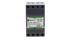 Transformator 1-Fazowy Modułowy Bezpieczeństwa Pss 20N 230/ 12V 1,66A, Na...