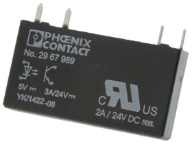Przekaźnik półprzewodnikowy Montaż przewlekany Phoenix Contact SPST