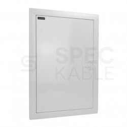 Rozdzielnica podtynkowa 24 moduły IP30 (400V 40A) Wyposażona 505,50x348x98mm drzwi pełne biała HAGER