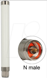 89635 LoRa 915 MHz Antenna N plug 2.13 dBi omnidirectional fixed outdo