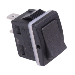 Waterproof On-Off Rectangle Rocker Switch IP68 SPST 10A 250VAC