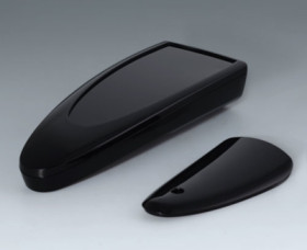 PMMA enclosure, (L x W x H) 166 x 64 x 31 mm, black (RAL 9005), IP40, B2804016