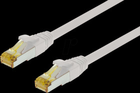 1802-2,0M-UF Patch cable, Cat.6a, S/FTP, UltraFlex, 2m, white