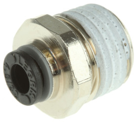 Złączka pneumatyczna R 1/4 męskie Wciskane 4 mm Legris Adapter gwintowany prosty R 1/4 męskie