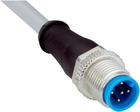 Złącze i kabel ze złączem Złącze M12 liczba rdzeni 5 długość 20m Rodzaj A Męskie