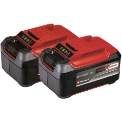 Einhell 4511526 Power X-Change Battery Twin Pack 18V 5.2Ah Li-ion