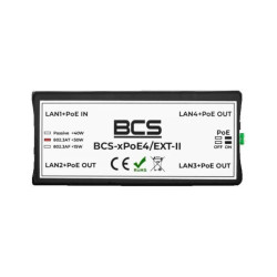 Niezarządzalny extender sieciowy PoE BCS-xPoE4/EXT-II