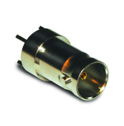 Złącze koncentryczne Montaż na płytce drukowanej Żeński 75Ω typ złącza Złącze F Przepust