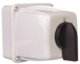 Łącznik krzywkowy 0-1-2 3P 25A IP44 w obudowie Łuk 25-33 922521