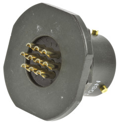 Złącze 10-pinowe Żeński Amphenol Limited Żeński Montaż na panelu MIL-DTL-26482 rozmiar 12