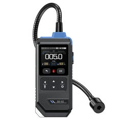 FNIRSI GD-02 Przenośny detektor gazów palnych 36 cm elastyczna sonda Wykrywa metan propan izobutan Wyświetlacz w czasie rzeczywi