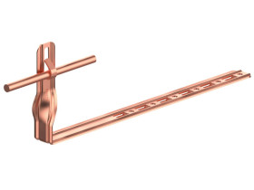 Uchwyt dachowy regulowany skręcany Z-zag. L=42cm H=12 4cm /CU/ AN-23K/CU/-N E374564 AN-KOM