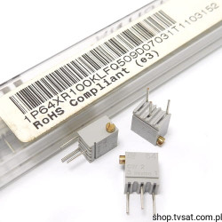 64XR100KLF Potentiometer 100K Ohm THT BITECH
