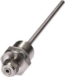 AT000002, akcesoria, tuleja wkręcana, złącze zaciskowe, 1/2 cala, 100 długości, DIN/ISO 228 (G), V4A