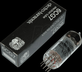 6CG7EH Electron tube, double triode, Noval, 9-pin, 6.3 V