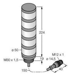 Kolumna sygnalizacyjna Turck TL50WBGYRQP 3083234 1 szt.