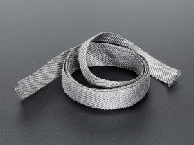 Stainless Steel Conductive Ribbon - 17mm wide 1 meter long [Discontinued]
