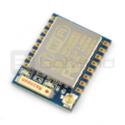 Moduł WiFi ESP-07 ESP8266 - 9 GPIO, ADC, ceramiczna antena + złącze u.FL