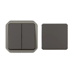 NOWE PLEXO 55 Łącznik typ transformer mechanizm 10 AX - 250V AC antracyt 069800L