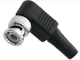 BNC WTYK METALOWY KĄTOWY Z PLASTIKOWĄ ODGIĘTKĄ (ZLBNC WT-KAT)