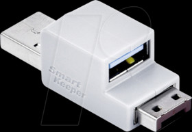 LK03BN Kabel Schloss, USB Typ A, braun