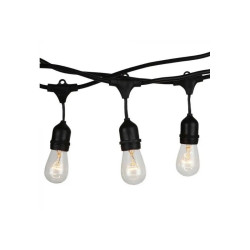 Girlanda ogrodowa czarna sznur 5m na 10xE27 3698 V-TAC