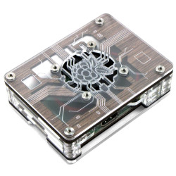 Zebra Virtue Fan Case - Wood Mist [Discontinued]