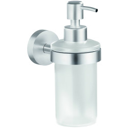 tesa 40633-00000-00 MOON soap dispenser 200 ml chrome satin glass