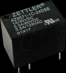 AZ957-1C-12DE Signal-Relay, 12 V DC, 1 A, 1 CO
