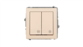 Mechanizm Łącznika Podwójnego Krzyżowego Beżowy 1Dwp-66