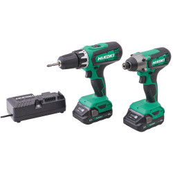 HiKOKI KC18DFXJAZ KC18DFXJAZ Twin Pack 18V 2 x 2.0Ah Li-ion