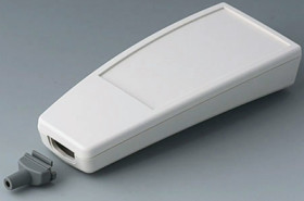 ABS enclosure, (L x W x H) 168 x 74.4 x 35.4 mm, white (RAL 9002), IP40, A9068127