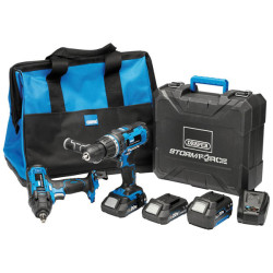 Draper 40451 Storm Force&#xAE; 20V Cordless Workshop Kit (7 Piece)