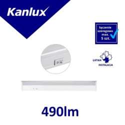 Oprawa podszafkowa MERA LED 5W NW 490lm 4000K L=277mm IP20 on/off włącznik 29210