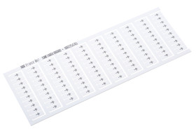 Blok uziemiający Znacznik Entrelec