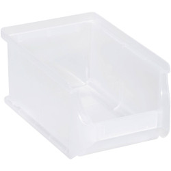 Allit 456261 ProfiPlus Storage Bin 100x75x160mm Transparent 1pc