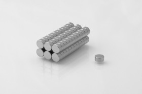 6x3 mm Cylindrical N35 Neodymium Magnet