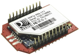 Moduł WiFi RN171XVW-I/RM, 802.11b/g, WEP, WPA2-PSK, WPA-PSK, 3.7V, Microchip