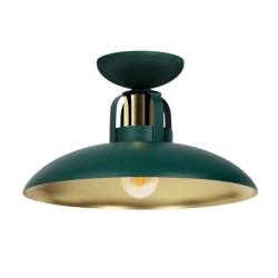 Lampa sufitowa FELIX GREEN/GOLD 1xE27 MLP7708 Milagro