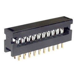 econ connect LPV25S6 Edge Connector Socket 6 pins 2 rows 1pc