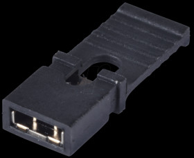 149-4-002-F0-XS Jumper 2.54 mm, closed with handle, black