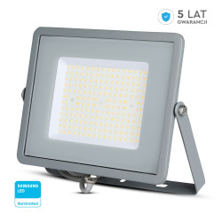 VT-106 100W Naświetlacz LED SMD Chip SAMSUNG barwa: 4000K obudowa: szara wydajność: 120lm/W 770 V-TAC