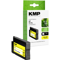 KMP 1723,4009 Ink cartridge replaced HP 951XL, CN048AE Compatible Yellow H103