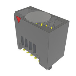 Listwa stykowa PCB 10-pinowe MECF raster: 1.27 mm Pionowy 2-rzędowe Samtec Powierzchnia396 V W osłonie